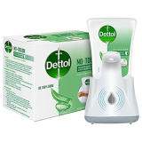 Dettol Handwash No-Touch Automatic Soap Dispenser Device, 250Ml With Aloe Vera Refill | Aloe Vera & Moisturizer | 10X Better Protection From Germs