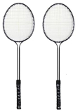 Spanco One Pair (Two Pieces) Badminton Racquet With Free Full Cover