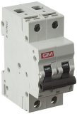 Gm Mcb 63A Double Pole ‘C’ Type