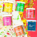 Puremazing By Imvelo Pure Natural Ingredients Gulal – Skin Friendly Herbal Holi Colours With Flower Petals – Non Toxic Organic Gulal Rang Metal Box, Pack Of 6, 80 Grams, Multi