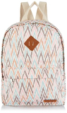 Amazon Brand – Solimo 8L Polyester Canvas Backpack | Pastel Pattern