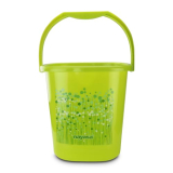 Nayasa Square Ring 20 Funk Bucket (18 Litres) (Green) (Plastic)