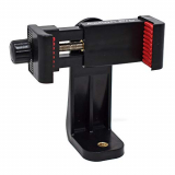 Action Pro™ Made In India (6-Month Warranty) Universal 360 Tripod Adapter | Phone Tripod Mount | Cell Phone Holder Mount Adapter Compatiability With Screen Size ( 2.3 To 4.1Inch Breath ) Rotates Vertical And Horizontal, Adjustable Clamp For Xiaomi Samsung Vivo Realme Oppo Apple Lenovo Huawei Asus Micromax Google
