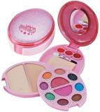 Nyn Makeup Kit – Eye-Shadows, Lip Colors, Blushes, Sponges, Brushes & Blender(80377)(Pack Of 18)