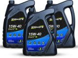 Signate 15W40 Synthetic Supreme Duty Car Diesel Engine Oil High Performance Engine Oil(3 L, Pack Of 3)