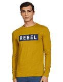Amazon Brand – Symbol Men’S Graphic Regular T-Shirt (Aw19Tee24_Ecru Olive L)