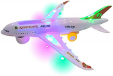 Super Toy Battery Operated Aeroplane Toy For Kids With Light And Sound – Assorted