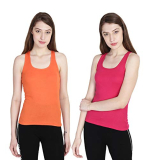 Leading Lady Women’S Plain/Solid Camisole (671_Multicoloured_Small)