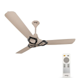 Rr Luminous (Now Signature) Jaipur Gangaur Bldc 5 Star, 28-Watt & 60% Energy Savings, Designer High Speed Ceiling Fan With Remote, For Home & Office Champagne Gold
