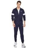 Puma Mens Cr Tracksuit Iii, Peacoat-White, S (60600203)