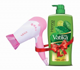 Dabur Vatika Studio Collection – Health Shampoo-1L With Vega Hair Dryer Combo