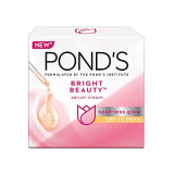Pond’S Bright Beauty Day Cream 35 G, Non-Oily, Mattifying Daily Face Moisturizer, Spf 15 – With Niacinamide To Lighten Dark Spots For Glowing Skin