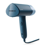 Philips Handheld Garment Steamer Sth3000/20 – Compact & Foldable, Convenient Vertical Steaming, 1000 Watt Quick Heat Up, Up To 20G/Min, Kills 99.9%* Bacteria (Reno Blue), Small