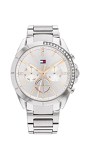Tommy Hilfiger Stainless Steel Analog Silver Dial Women’S Watch-Th1782384W, Band Color-Silver