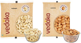 Amazon Brand – Vedaka Dry Fruit Combo – Almonds And Cashews (2 X 200 Gm)