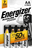 Energizer Aa Energizer Power Alkaline Batteries – Pack Of 4