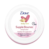 Dove Body Love Supple Bounce Body Butter Paraben Free, 48Hrs Moisturisation With Plant Based Moisturiser Supple And Healthy Skin 145G