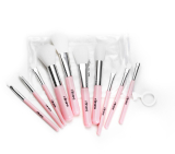 Minara Makeup Brush Applicator Set Of 10 With Pouch(Pack Of 10)