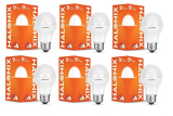 Halonix Astron Plus Base E27 9-Watt Led Bulb (Pack Of 6, Warm White)
