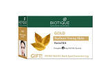 Biotique Gold Radiant Youth Skin Facial Kit Complete 6 Step Facial Kit, 65G