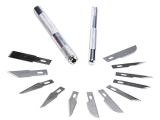 Stanley Stht0-73872 Hobby Knife Set For Home & Professional Use Ideal For Cutting Into Multiple Surfaces, Grey