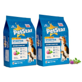 Mankind Petstar 3Kg Starter – Mother And Baby Dry Dog Food (Buy 1 Get 1 Free) | For Pregnant/Lactating Mothers And Growing Pups | Clinically Tested | Power Of 20+ Ingredients