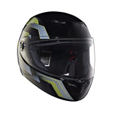 Royal Enfield Tpex Full Face Camo Mlg Helmet With Clear Visor Gloss Black, Size: M( 57-58Cm)