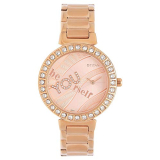 Titan Self Expression Analog Rose Gold Dial Women Watch With Stainless Steel Strap-Nm95110Wm01