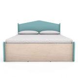 Smartsters Reversible Flip Mattress For Kids |White Chocolate | Rectangle | Queen Bed Size 6