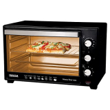 Inalsa Oven Masterchef 16Bk Otg (16 Liters) With Temperature Selection-1300W, 4-Stage Heat Selection, Includes Baking Pan, Ss Grill Tray, Tray Handle (Black)