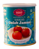 Karachi Bakery Gulab Jamun 1 Kg | Indian Mithai | 16 Pieces Per Can
