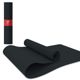 Lifelong Yoga Mat For Women & Men Eva Material 4Mm Black Anti Slip For Gym Workout