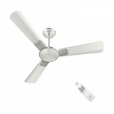 Havells Enticer 1200Mm Energy Saving With Remote Control 5 Star Decorative Bldc Ceiling Fan (Pearl White, Pack Of 1)