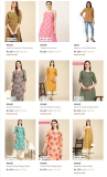 Women Kurta 80% Off at ₹219