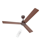 Bajaj Classico Sleek Wood 1200Mm (48”) Bldc Ceiling Fans For Home | Bee 5-Star Rated Energy Efficiency Ceiling Fan | Sleek Compact Design | Wooden Finish | Rf Remote | 2-Yr Warranty | Walnut Wood