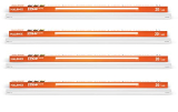 Halonix Streak Squar 20-Watt Led Batten (Pack Of 4, Warm White, Square)