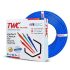 Twc Lite Single Core Electrical Wire |Blue, 45 Meter, 0.75 Sq.Mm. |Pvc Electrical Insulated Copper Wire | Cable For Domestic & Industrial Connection Purpose | Flame Resistant |