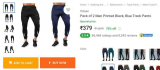 Pack Of 2 Men Printed Track Pants At ₹379