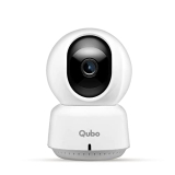 Qubo Smart 360 Wi-Fi Cctv Security Camera For Home From Hero Group | 1080P Full Hd | 2-Way Talk | Mobile App | Night Vision | Ai Enabled | 360 Coverage | Cloud & Sd Card Recording | Made In India