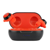 Zebster Duo 1 Earphone With Bluetooth 5.1,Voice Assistant Support,Call Function,Sporty&Splash Proof Design,Upto 6.5H* Playback Time(Red),In-Ear