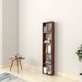 Amazon Brand – Solimo Denison Engineered Wood Bookcase/Display Stand (Walnut , Set Of 5 Shelves)