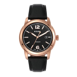 Fossil Heritage Analog Black Dial Men’S Watch-Me3222