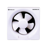 Bajaj Maxima Dlx 150 Mm Exhaust Fan For Kitchen & Bathroom | Strong Air Suction, Rust Proof Body & Dust Protection Back Shutters | Voltage Protection | 100% Copper Motor | 2-Yr Warranty | White