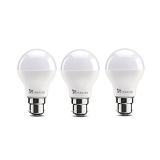 Syska B22 7-Watt Led Bulb (Pack Of 3, Cool Day Light)