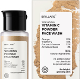Brillare Vitamin C, Reduce Pigmentation,Orange Powder For Skin Brightening Face Wash(15 G)