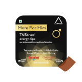 Aarkios™ More For Him™ To Enhance Energy & Stamina – 30 Oral Strips | Supplement With Natural Ingredients Like Ashwagandha & Shilajit | Helps To Boost Testosterone Level | Dark Chocolate Flavour