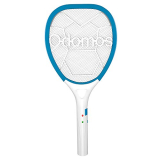 Odomos Dabur Odomos Mosquito Killer Racquet : Rechargeable 500 Mah Battery | Insect Killer Bat With Led Light | Made In India (6 Months Warranty)
