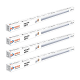 Bajaj Ivora 20W Led Tubelight | 2000 Lm Led Tubelight | Round Led Batten (White, Pack Of 4) | Rechargeable | 3.5 Kv Surge Protection | High Led Enhance | 1 Year Warranty