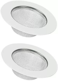 Aoito Kitchen Sink, Basin Stainless Steel Push Down Strainer(11 Cm Set Of 2)