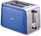 Sansui Prima 2 Slice 800 W Pop Up Toaster(Sky Blue, Chrome)